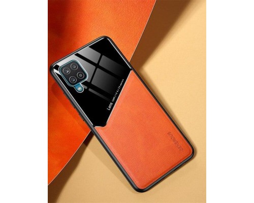 Бізнес чехол бампер GENEROUS для Samsung Galaxy M62 зі скла і штучної шкіри Бізнес чехол бампер GENEROUS для Samsung Galaxy M62 зі скла і штучної шкіри