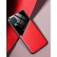 Бізнес чехол бампер GENEROUS для Samsung Galaxy M62 зі скла і штучної шкіри