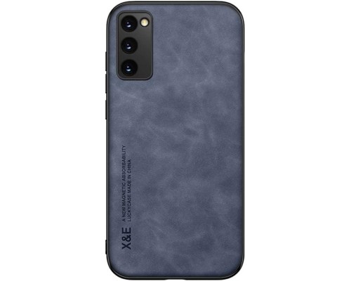 Шкіряний чохол Sheepskin з магнітом для Samsung Galaxy S20 FE Blue Шкіряний чохол Sheepskin з магнітом для Samsung Galaxy S20 FE Blue