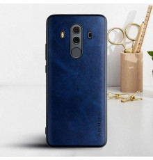 Шкіряний чохол AIORIA Vintage для Huawei Mate 10 Pro blue