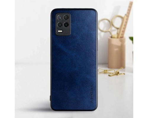 Шкіряний чохол AIORIA Vintage для Realme 8 5G blue Шкіряний чохол AIORIA Vintage для Realme 8 5G blue