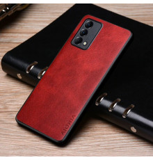 Шкіряний чохол AIORIA Vintage для Realme GT Master Edition red