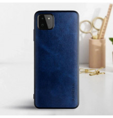 Шкіряний чохол AIORIA Vintage для Samsung Galaxy A22 5G blue