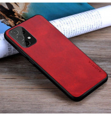 Шкіряний чохол AIORIA Vintage для Samsung Galaxy A72 red