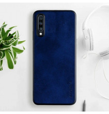Шкіряний чохол AIORIA Vintage для Samsung Galaxy A70 blue