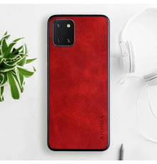 Шкіряний чохол AIORIA Vintage для Samsung Galaxy Note 10 Lite red