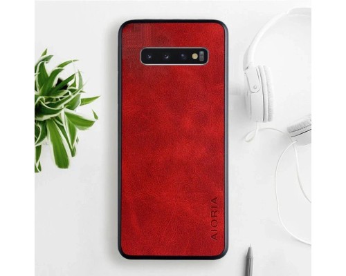 Шкіряний чохол AIORIA Vintage для Samsung Galaxy S10 red Шкіряний чохол AIORIA Vintage для Samsung Galaxy S10 red