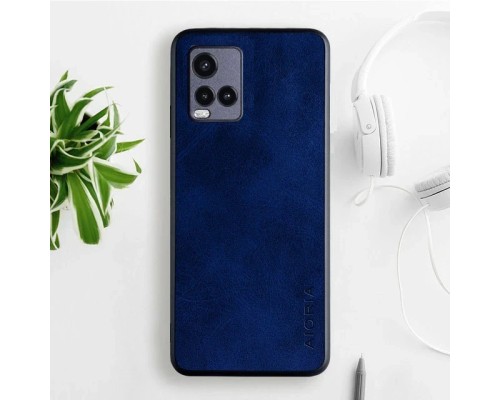 Шкіряний чохол AIORIA Vintage для Vivo Y21 / Y21s / Y33s 4G blue Шкіряний чохол AIORIA Vintage для Vivo Y21 / Y21s / Y33s 4G blue