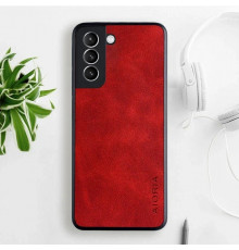 Шкіряний чохол AIORIA Vintage для Samsung Galaxy S23 red
