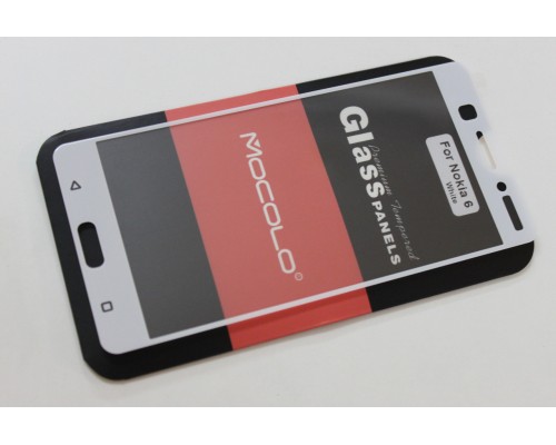 Захисне скло Nokia 6 Full Cover (Mocolo 0.33 mm)