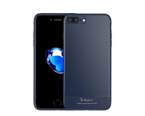 Чехол Ipaky Carbon Fiber для iPhone 7 / 8 / SE 2020 Чехол Ipaky Carbon Fiber для iPhone 7 / 8 / SE 2020