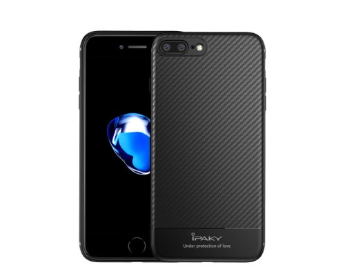 Чехол Ipaky Carbon Fiber для iPhone 7 / 8 / SE 2020 Чехол Ipaky Carbon Fiber для iPhone 7 / 8 / SE 2020