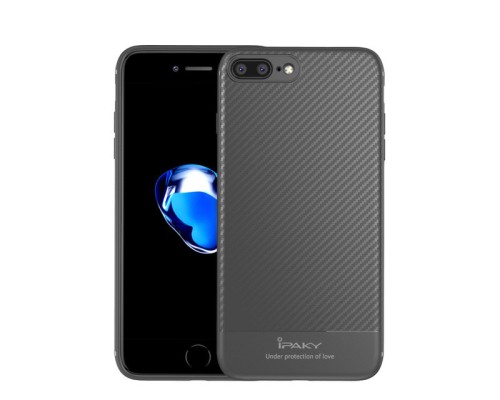 Чехол Ipaky Carbon Fiber для iPhone 7 / 8 / SE 2020 Чехол Ipaky Carbon Fiber для iPhone 7 / 8 / SE 2020