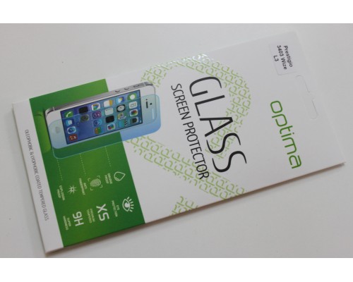 Захисне скло Prestigio 3403 Wize L3 (Optima 0.33 mm) Захисне скло Prestigio 3403 Wize L3 (Optima 0.33 mm)