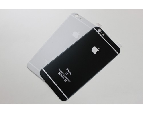 Захисне скло 4D Metal Back для iPhone 6 Plus / 6s Plus (на задню кришку)