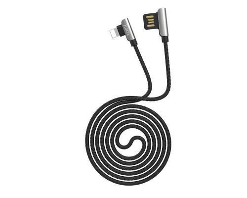 USB кабель Hoco Lightning U42 Exquisite Steel USB кабель Hoco Lightning U42 Exquisite Steel