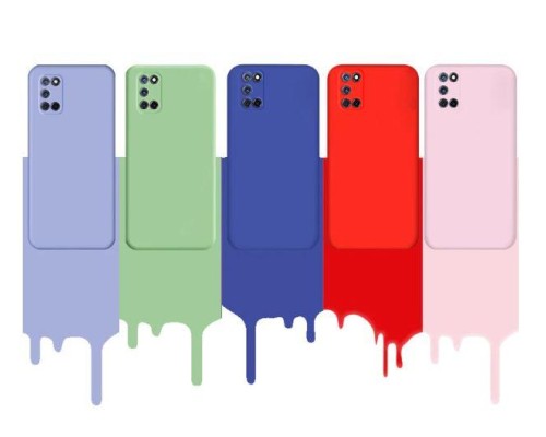 Силіконовий чохол Liquid Silicone Case Oppo A72