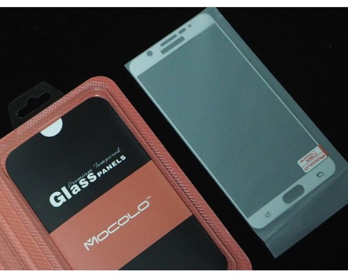 Захисне скло Samsung Galaxy Note 5 різнобарвне Full Cover (Mocolo 0.33 mm)