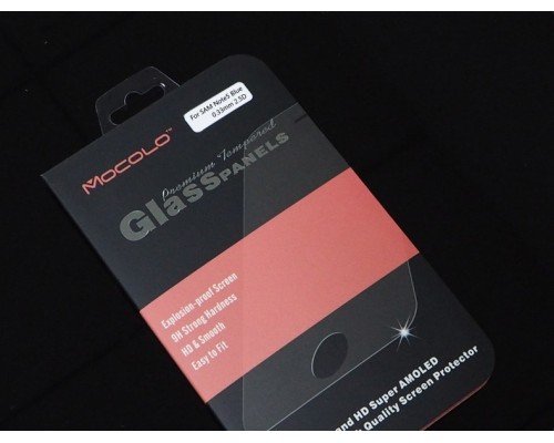 Захисне скло Samsung Galaxy Note 5 різнобарвне Full Cover (Mocolo 0.33 mm)