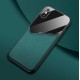Бізнес чохол бампер GENEROUS для Apple Iphone X / XS зі скла і штучної шкіри