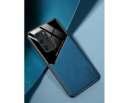 Бізнес чохол бампер GENEROUS для Huawei P40 Pro зі скла і штучної шкіри Бізнес чохол бампер GENEROUS для Huawei P40 Pro зі скла і штучної шкіри