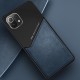 Бізнес чохол бампер GENEROUS для Xiaomi Mi 11 Lite / Mi 11 Lite 5G зі скла і штучної шкіри