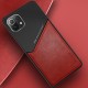 Бізнес чохол бампер GENEROUS для Xiaomi Mi 11 Lite / Mi 11 Lite 5G зі скла і штучної шкіри