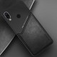 Бізнес чохол бампер GENEROUS для Xiaomi Redmi Note 7 з скла і штучної шкіри