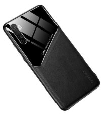 Бізнес чохол бампер GENEROUS для Realme X50 Pro 5G зі скла і штучної шкіри
