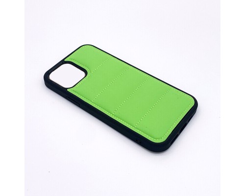 Чохол пуховик Puffer Case Apple Iphone 12 Green Чохол пуховик Puffer Case Apple Iphone 12 Green