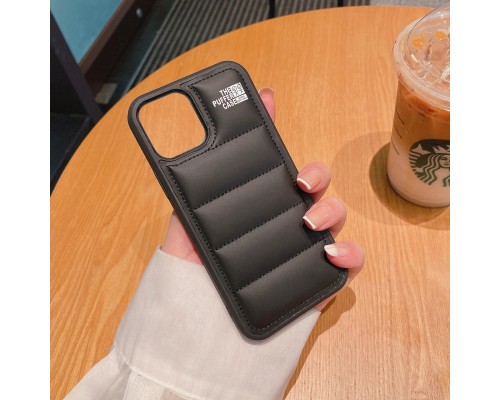 Чохол пуховик Puffer Case Apple Iphone 13 mini Black Чохол пуховик Puffer Case Apple Iphone 13 mini Black