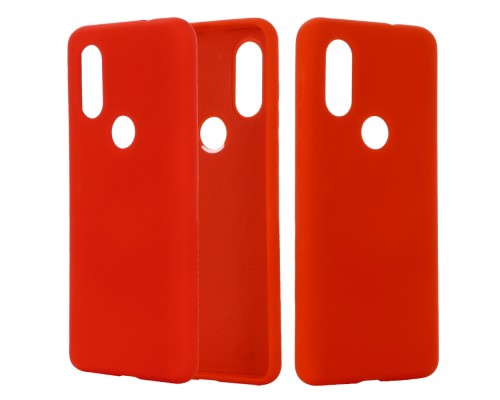 Силіконовий чохол Liquid Silicone Case Motorola One Vision / P50 / P40 / One Action Силіконовий чохол Liquid Silicone Case Motorola One Vision / P50 / P40 / One Action