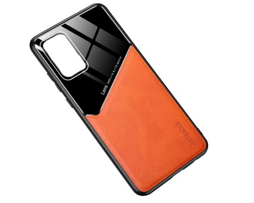 Бізнес чохол бампер GENEROUS для Realme 6 Pro зі скла і штучної шкіри Бізнес чохол бампер GENEROUS для Realme 6 Pro зі скла і штучної шкіри