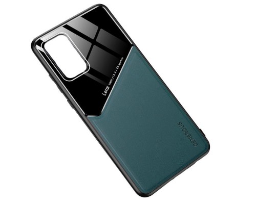 Бізнес чохол бампер GENEROUS для Realme 6 Pro зі скла і штучної шкіри Бізнес чохол бампер GENEROUS для Realme 6 Pro зі скла і штучної шкіри
