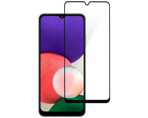 Захисне скло Samsung Galaxy M22 Full Glue 5D (Mocolo 0.33 mm)
