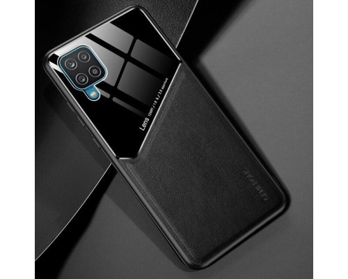 Бізнес чехол бампер GENEROUS для Samsung Galaxy M33 5G зі скла і штучної шкіри Бізнес чехол бампер GENEROUS для Samsung Galaxy M33 5G зі скла і штучної шкіри