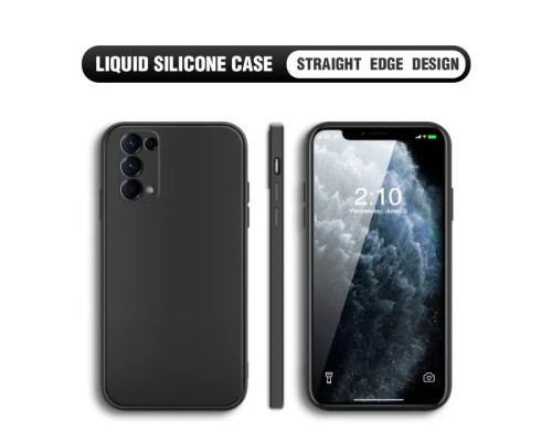 Силіконовий чохол Liquid Silicone Case Oppo Reno5 Pro 5G Силіконовий чохол Liquid Silicone Case Oppo Reno5 Pro 5G