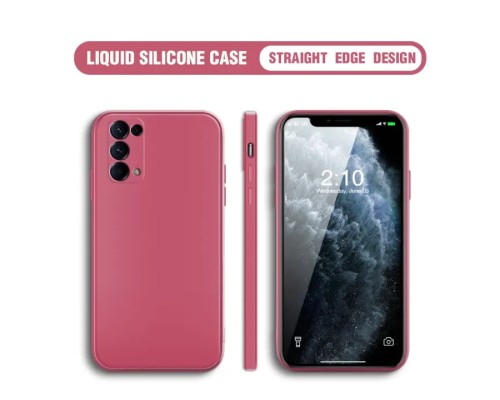 Силіконовий чохол Liquid Silicone Case Oppo Reno5 Pro 5G Силіконовий чохол Liquid Silicone Case Oppo Reno5 Pro 5G