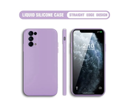 Силіконовий чохол Liquid Silicone Case Oppo Reno5 Pro 5G Силіконовий чохол Liquid Silicone Case Oppo Reno5 Pro 5G