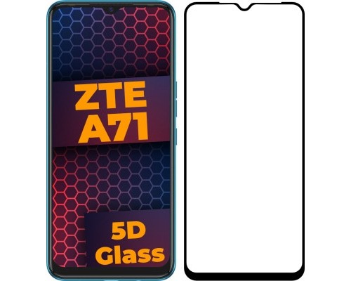 Захисне скло ZTE Blade A71 (Mocolo 0.33 mm) 5D Full Glue