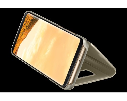 Чохол Clear View Standing Cover для Sony Xperia 5 J9210 Gold Чохол Clear View Standing Cover для Sony Xperia 5 J9210 Gold