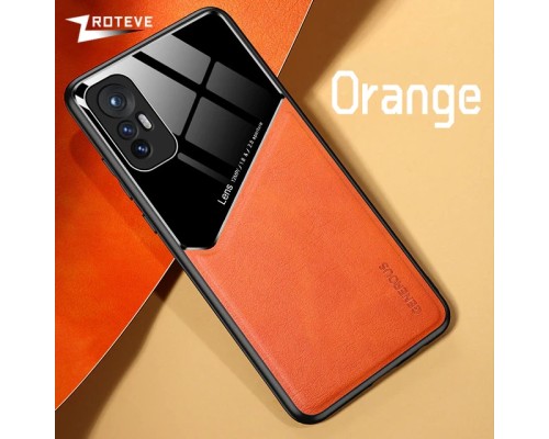Бізнес чохол бампер GENEROUS для Xiaomi Redmi Note 12S зі скла і штучної шкіри Бізнес чохол бампер GENEROUS для Xiaomi Redmi Note 12S зі скла і штучної шкіри