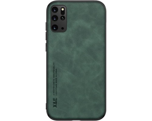 Шкіряний чохол Sheepskin з магнітом для Samsung Galaxy S20 Plus Green Шкіряний чохол Sheepskin з магнітом для Samsung Galaxy S20 Plus Green