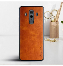 Шкіряний чохол AIORIA Vintage для Huawei Mate 10 Pro orange