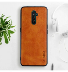 Шкіряний чохол AIORIA Vintage для Realme X2 Pro orange