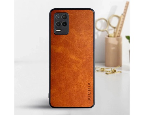 Шкіряний чохол AIORIA Vintage для Realme 8 5G orange Шкіряний чохол AIORIA Vintage для Realme 8 5G orange