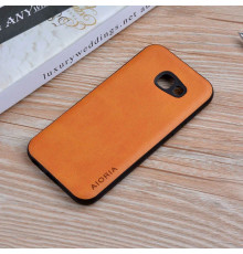 Шкіряний чохол AIORIA Vintage для Samsung Galaxy A5 2017 orange