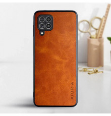 Шкіряний чохол AIORIA Vintage для Samsung Galaxy M53 5G orange