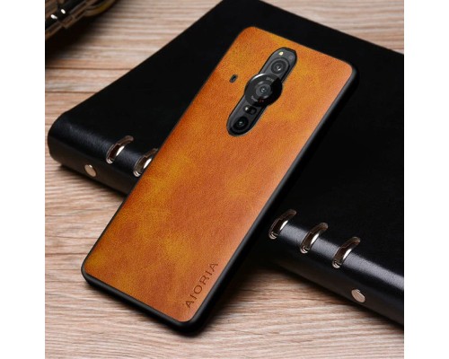 Шкіряний чохол AIORIA Vintage для Sony Xperia Pro-I orange Шкіряний чохол AIORIA Vintage для Sony Xperia Pro-I orange