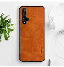 Шкіряний чохол AIORIA Vintage для Huawei Honor 20 / Nova 5T orange